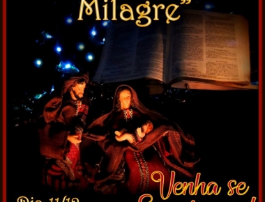 Auto de Natal ocorre nesta terça-feira (11)